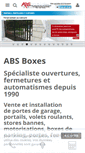 Mobile Screenshot of abs-boxes.fr